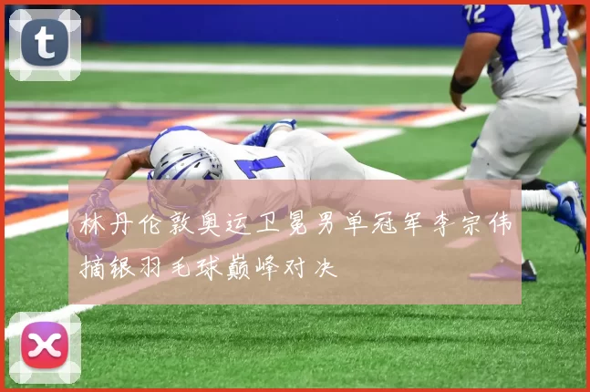 林丹伦敦奥运卫冕男单冠军李宗伟摘银羽毛球巅峰对决